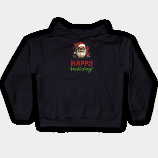 Christmas: Happy Holiday Kids Hoodie